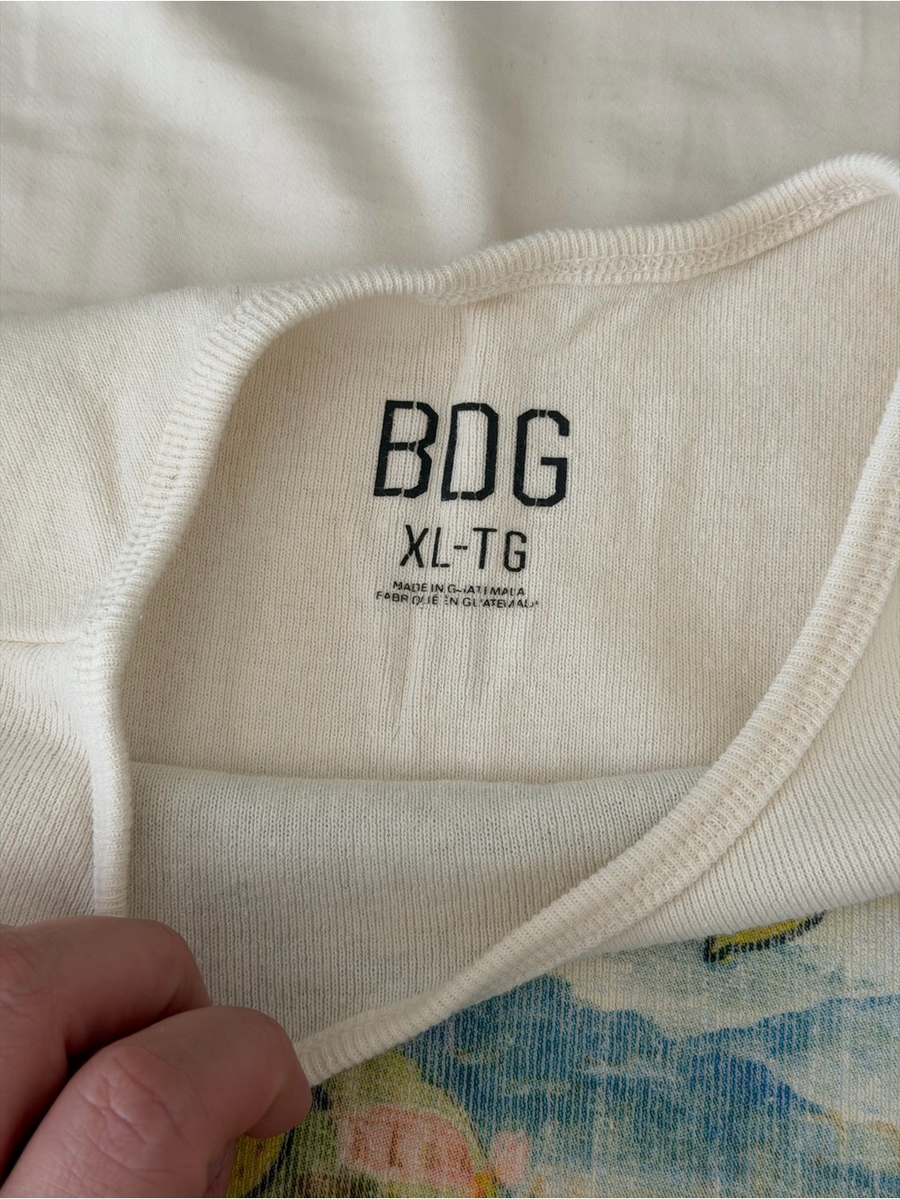 BDG Cream Amalfi Coast Graphic Tee - Picture 2 of 4